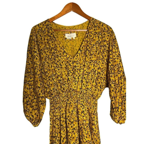Anthropologie Marigold Midi Dress-sz Small - Picture 10 of 12